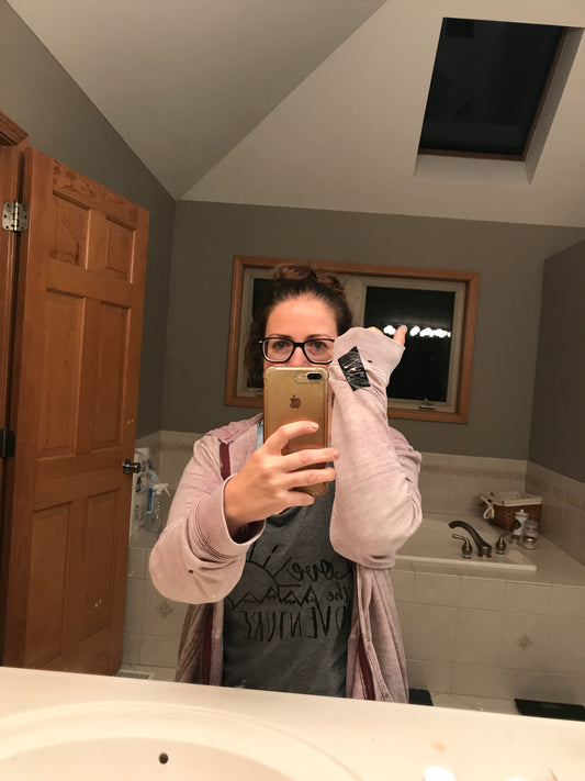 getting ready for one of my first craft fairs