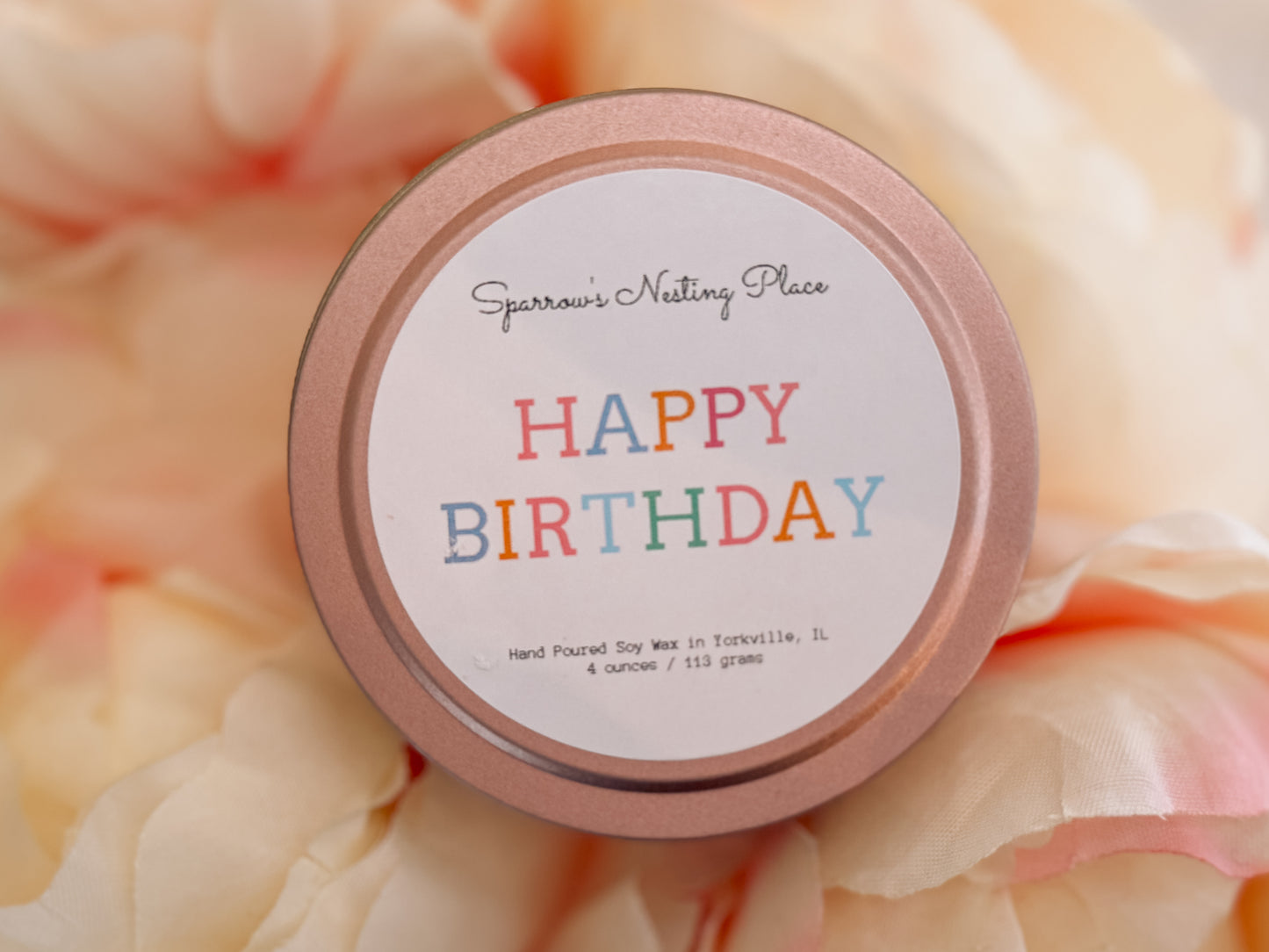 Mini Special Occasion Candles | 4 ounces