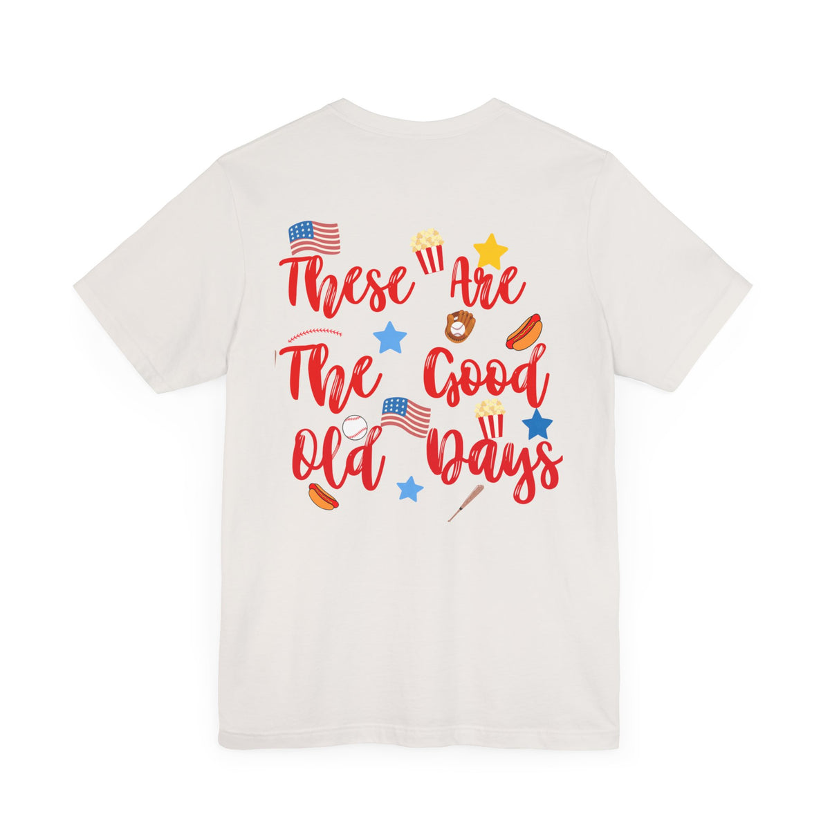 These Are The Good Old Days Tee | Retro Baseball Shirt
