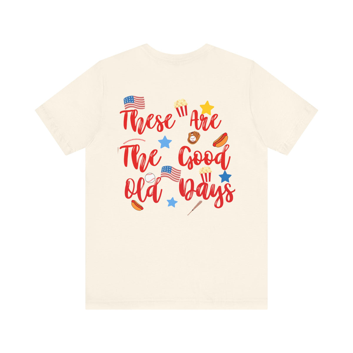 These Are The Good Old Days Tee | Retro Baseball Shirt