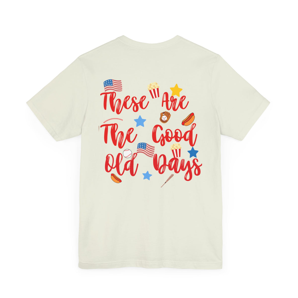 These Are The Good Old Days Tee | Retro Baseball Shirt