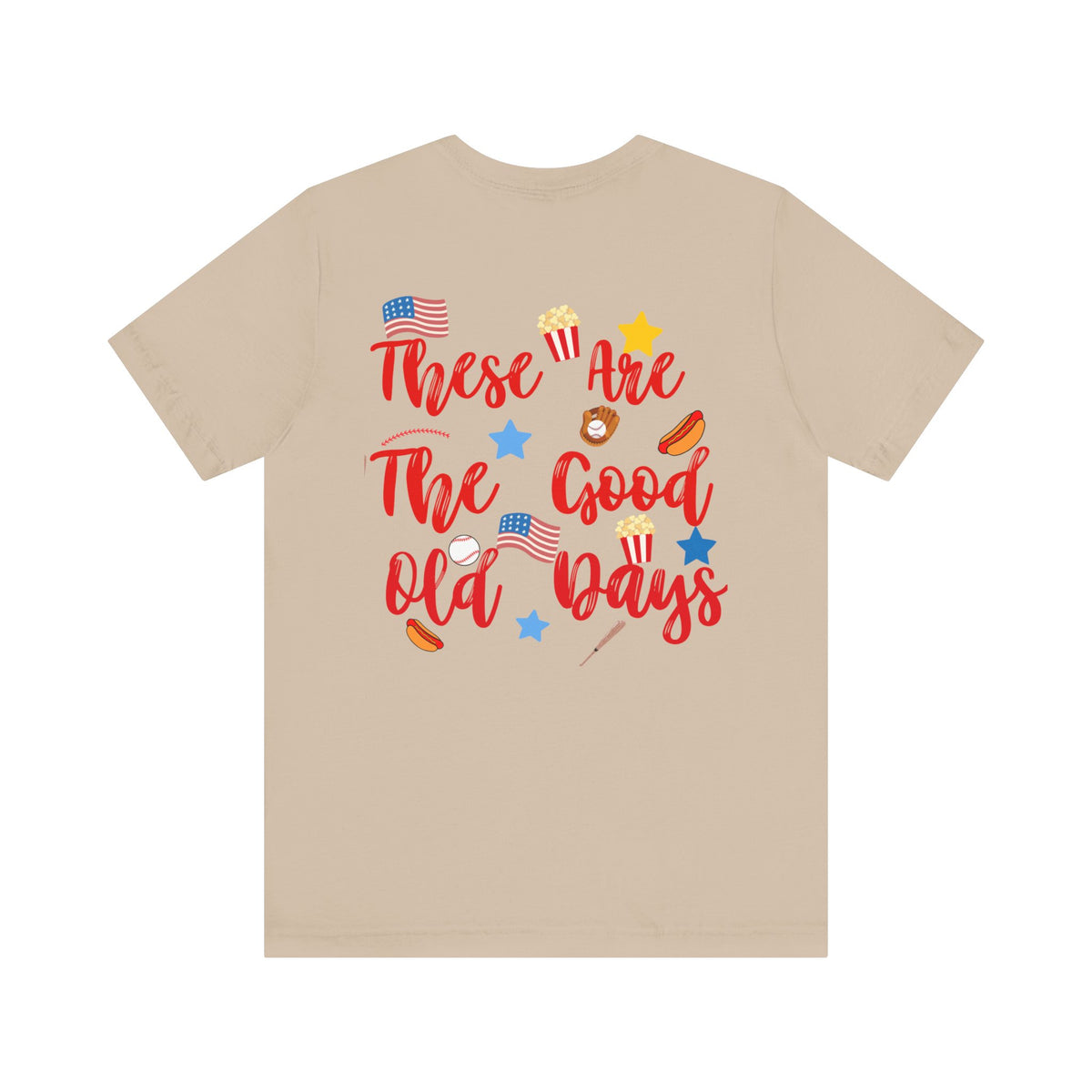 These Are The Good Old Days Tee | Retro Baseball Shirt