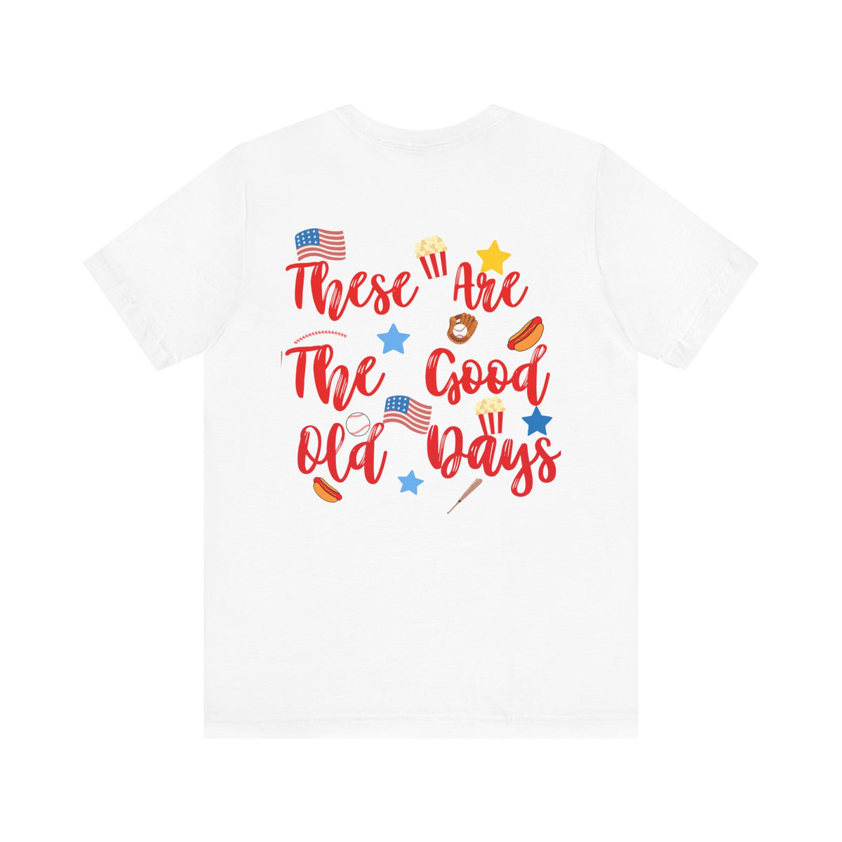 These Are The Good Old Days Tee | Retro Baseball Shirt