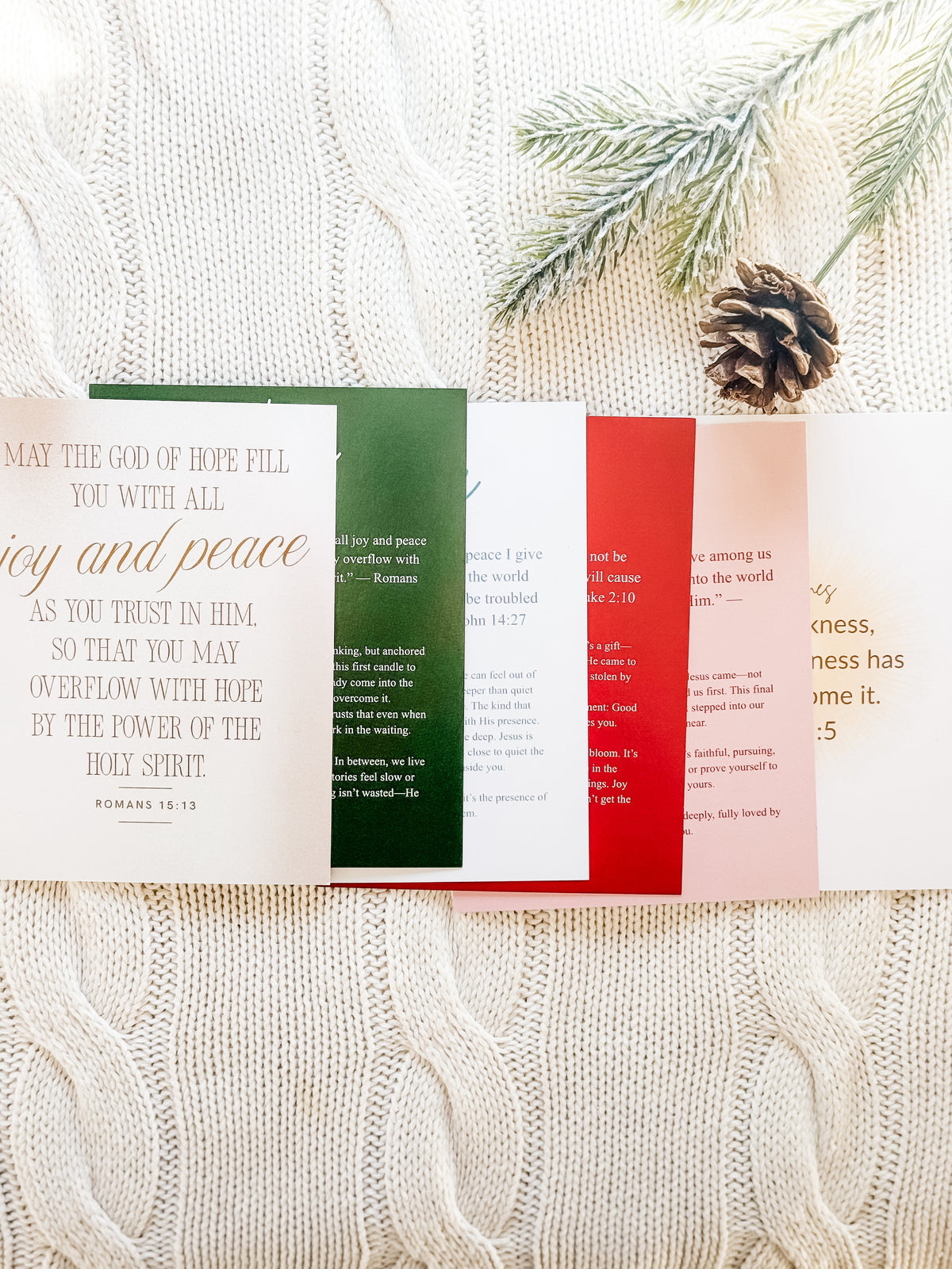 A Season of Light | Advent Devotional Card Set