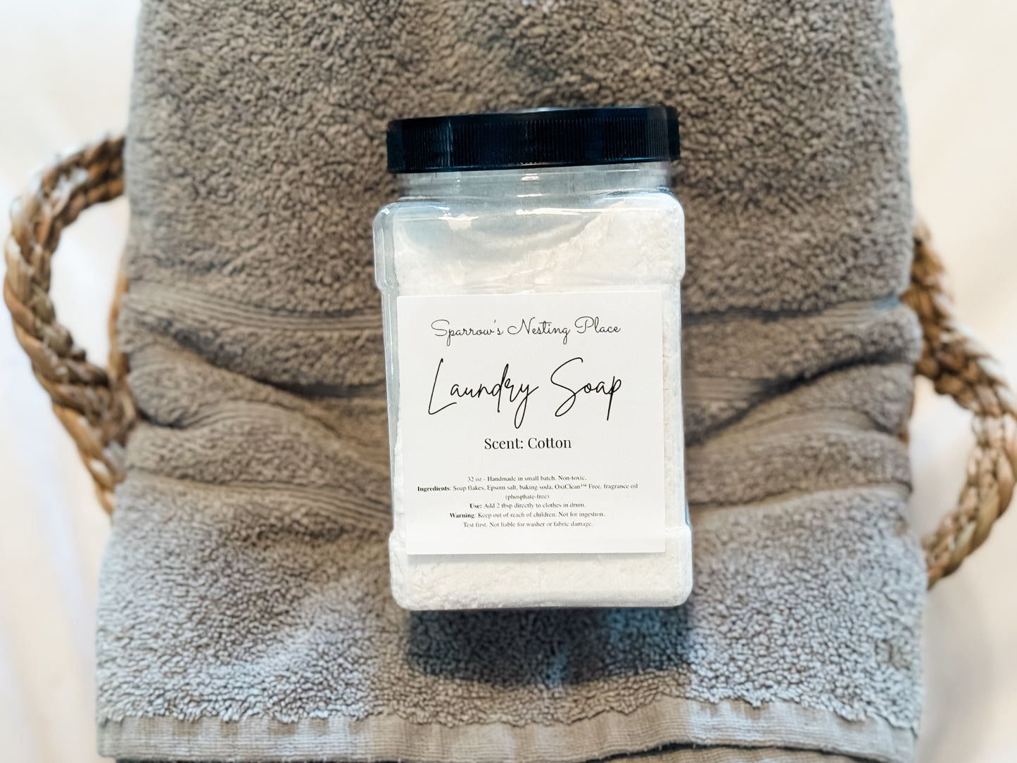 All Natural Laundry Soap
