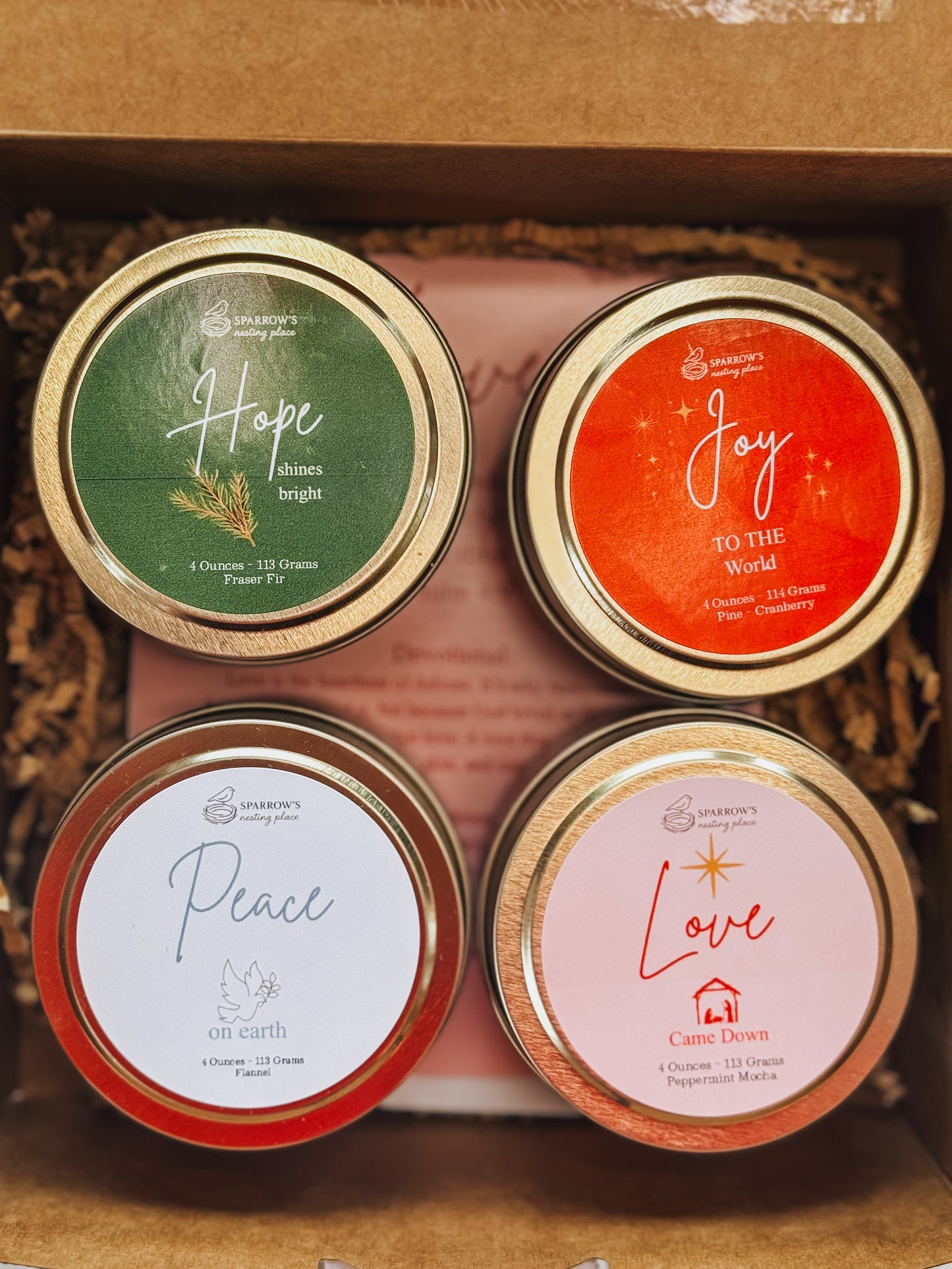 A Season of Light: Advent Candle Set & Devotional Set