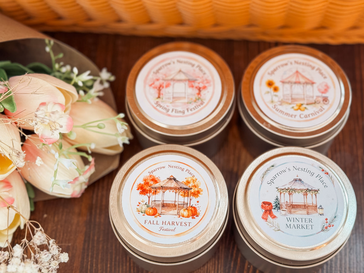 A Year at the Market: Four seasons. Four scents. One cozy home.