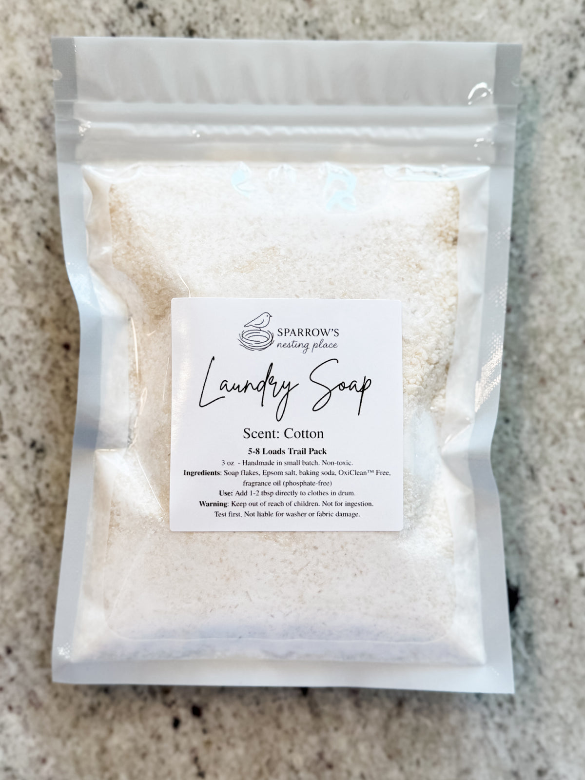 Laundry Soap Sample Pack – Lavender, Cotton & Seasonal