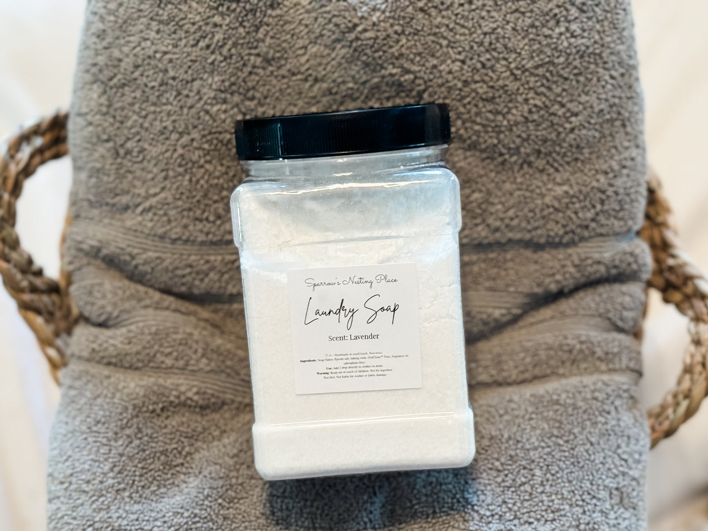 All Natural Laundry Soap