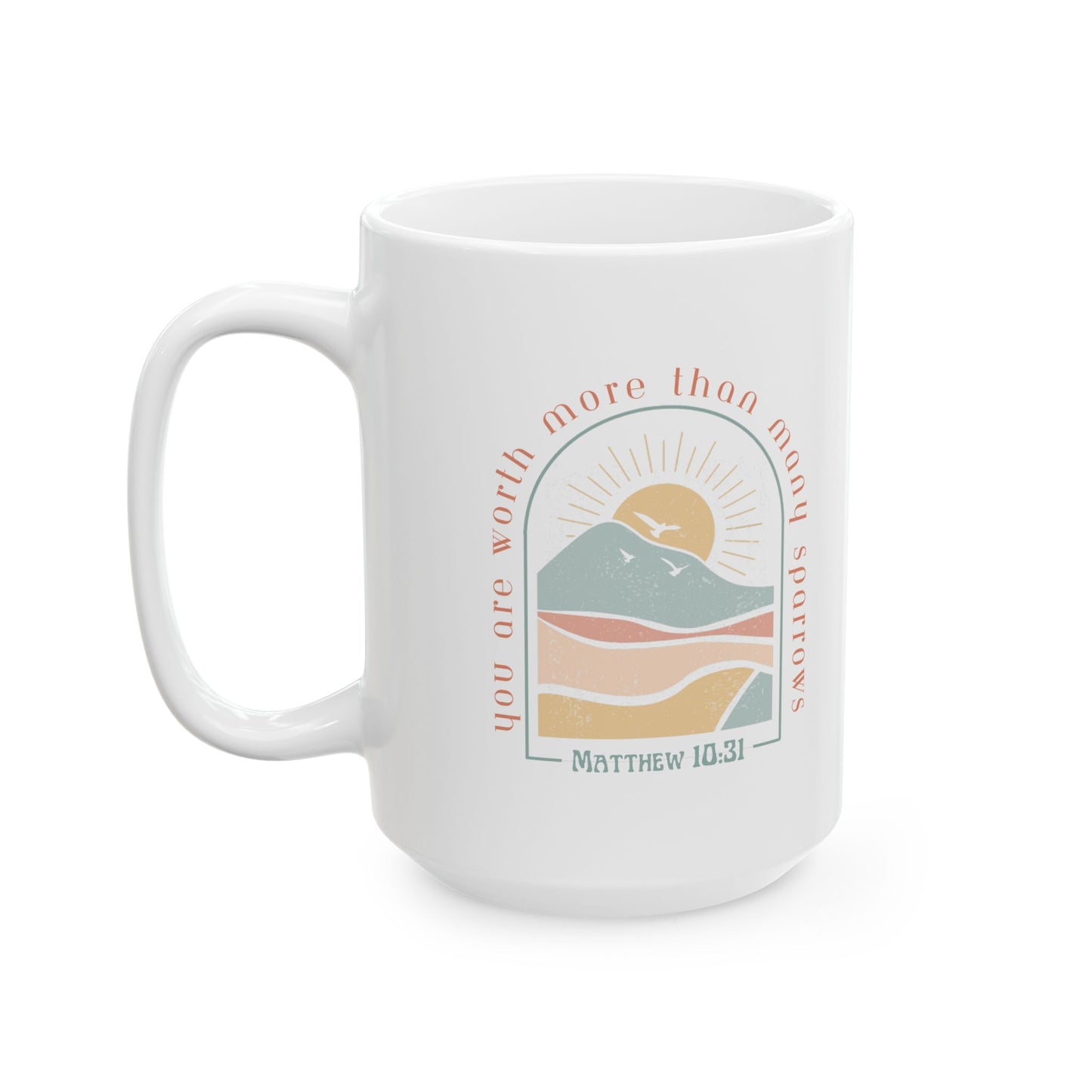 SNP Ceramic Mug, (11oz, 15oz)