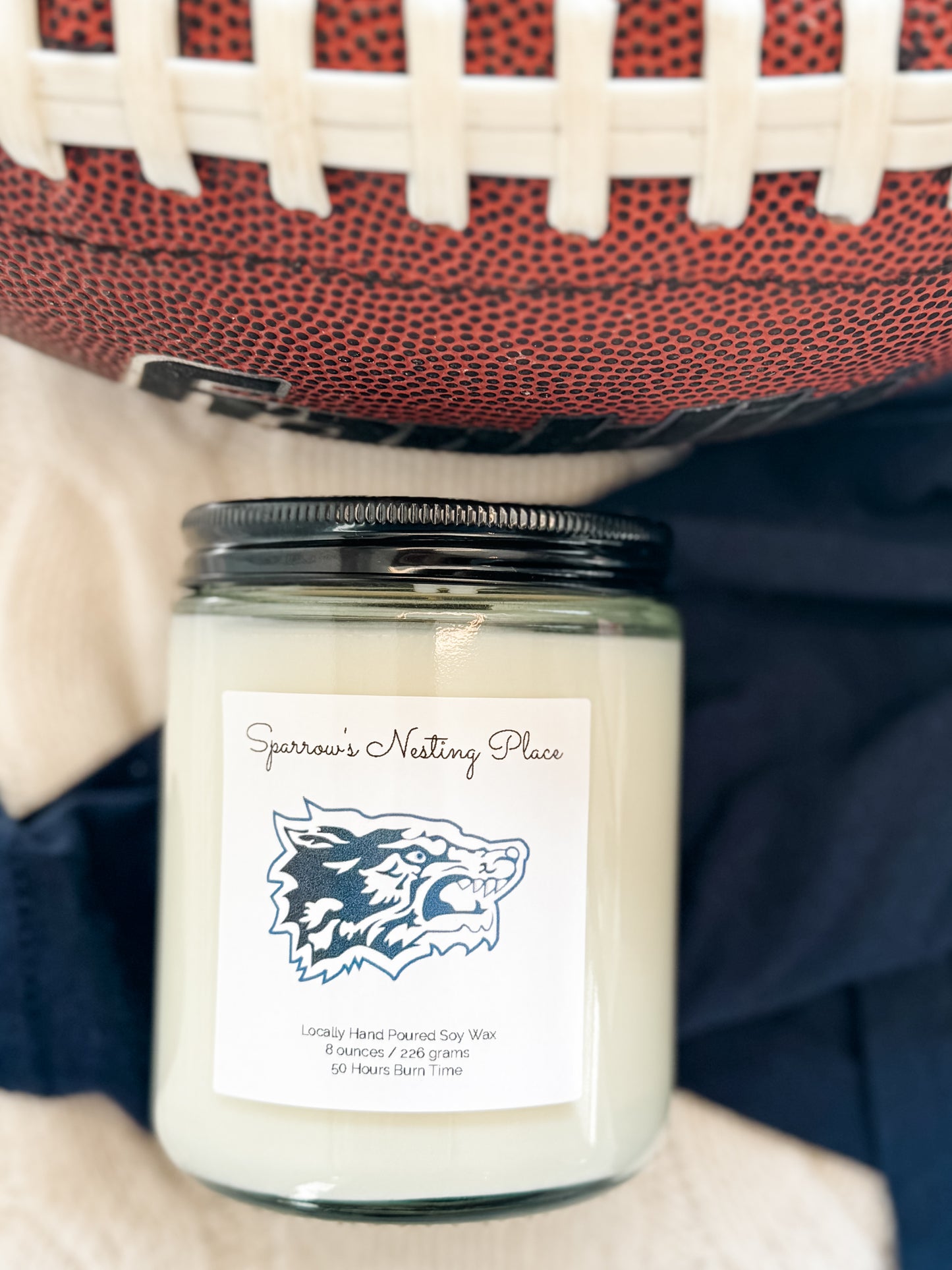 School Spirit Collection- 8 Ounce Soy Candles
