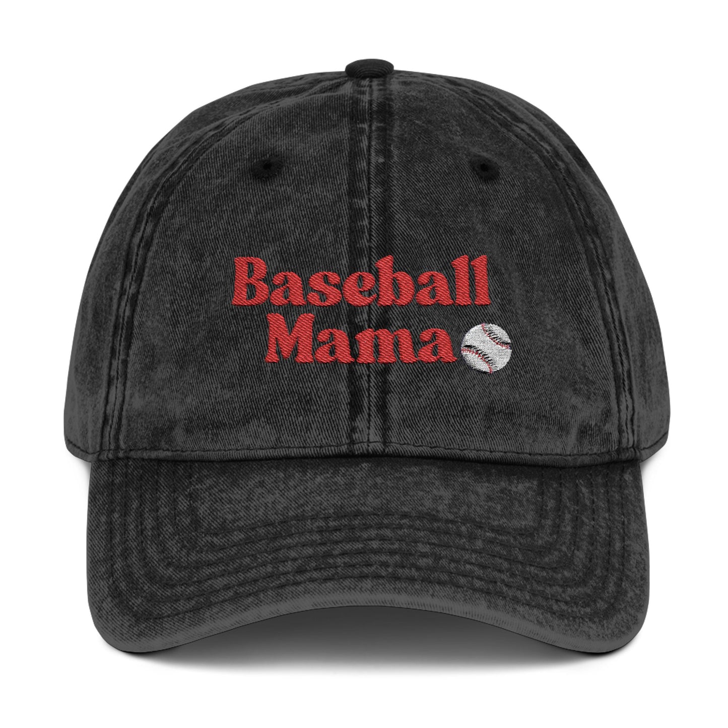 Vintage Baseball Mama Hat | Embroidered Cap