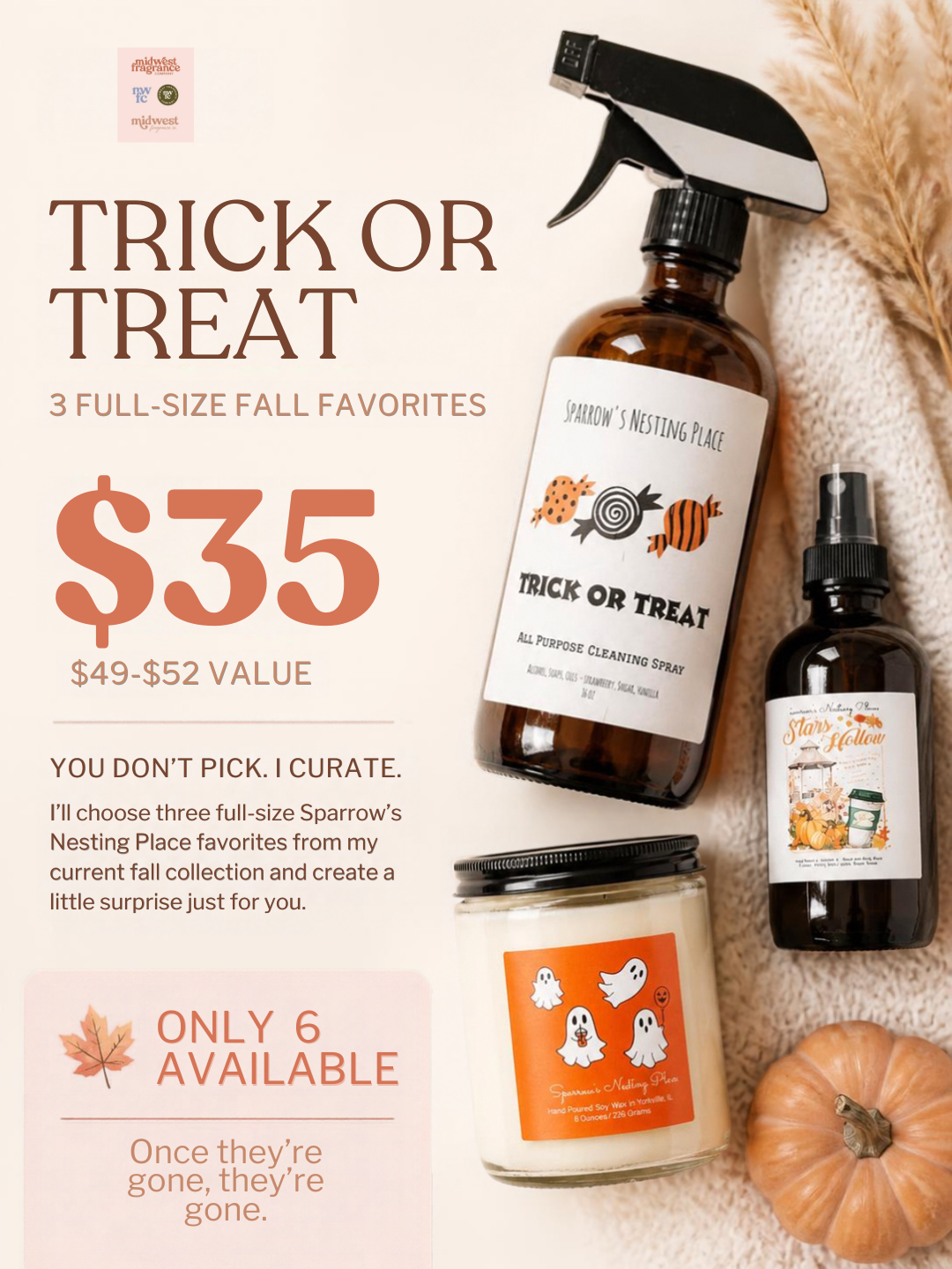 The Fall Trick or Treat Surprise