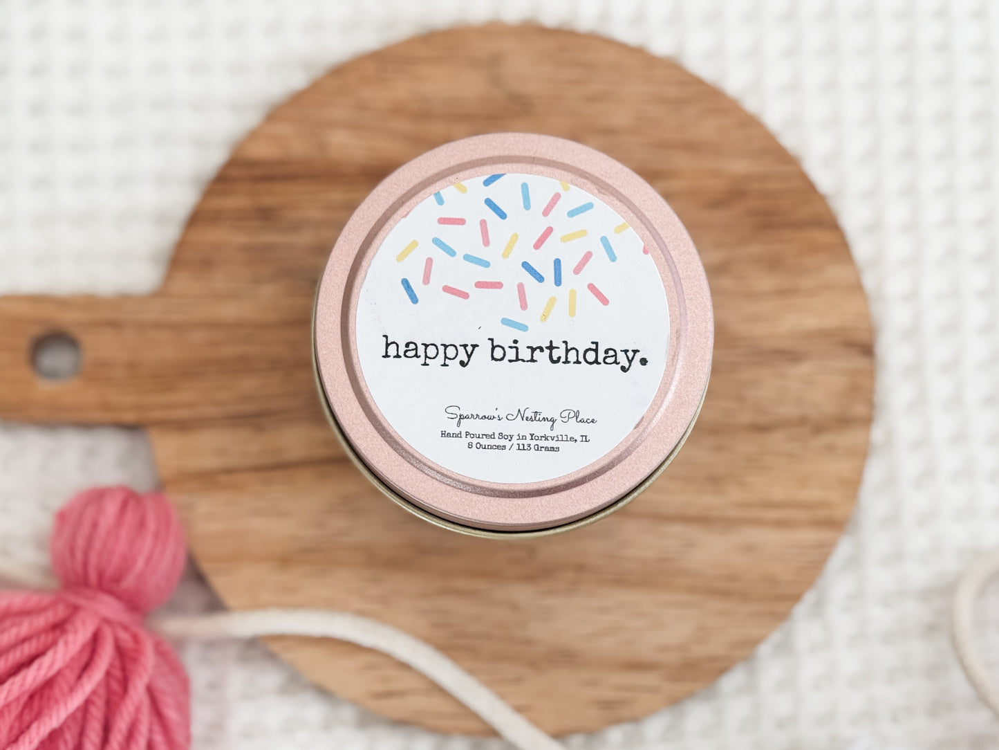 Mini Special Occasion Candles | 4 ounces