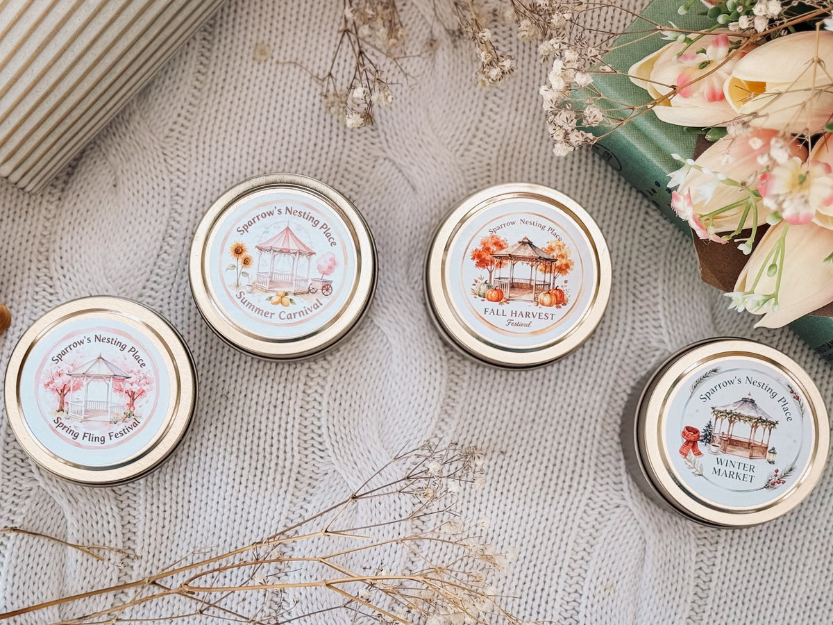 A Year at the Market: Four seasons. Four scents. One cozy home.