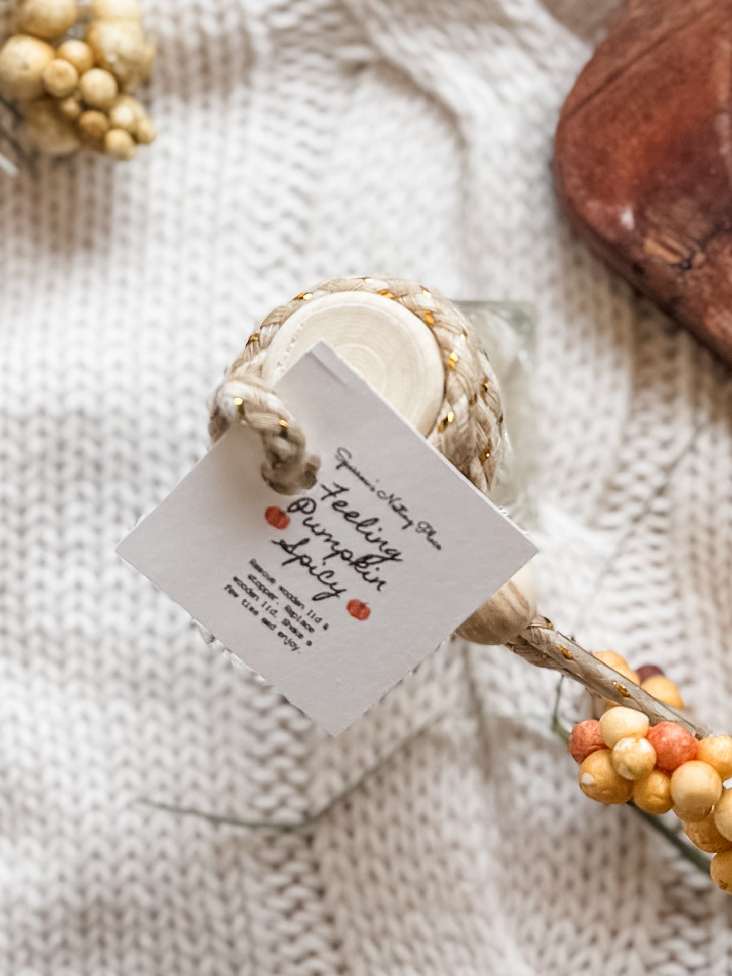 Feeling Pumpkin Spicy Car Diffuser