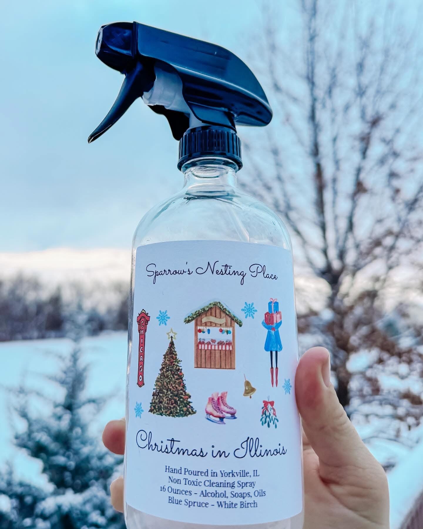 Christmas 16 Ounce All Purpose Cleaner