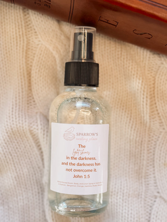 The Light Shines Room, Body & Linen Spray
