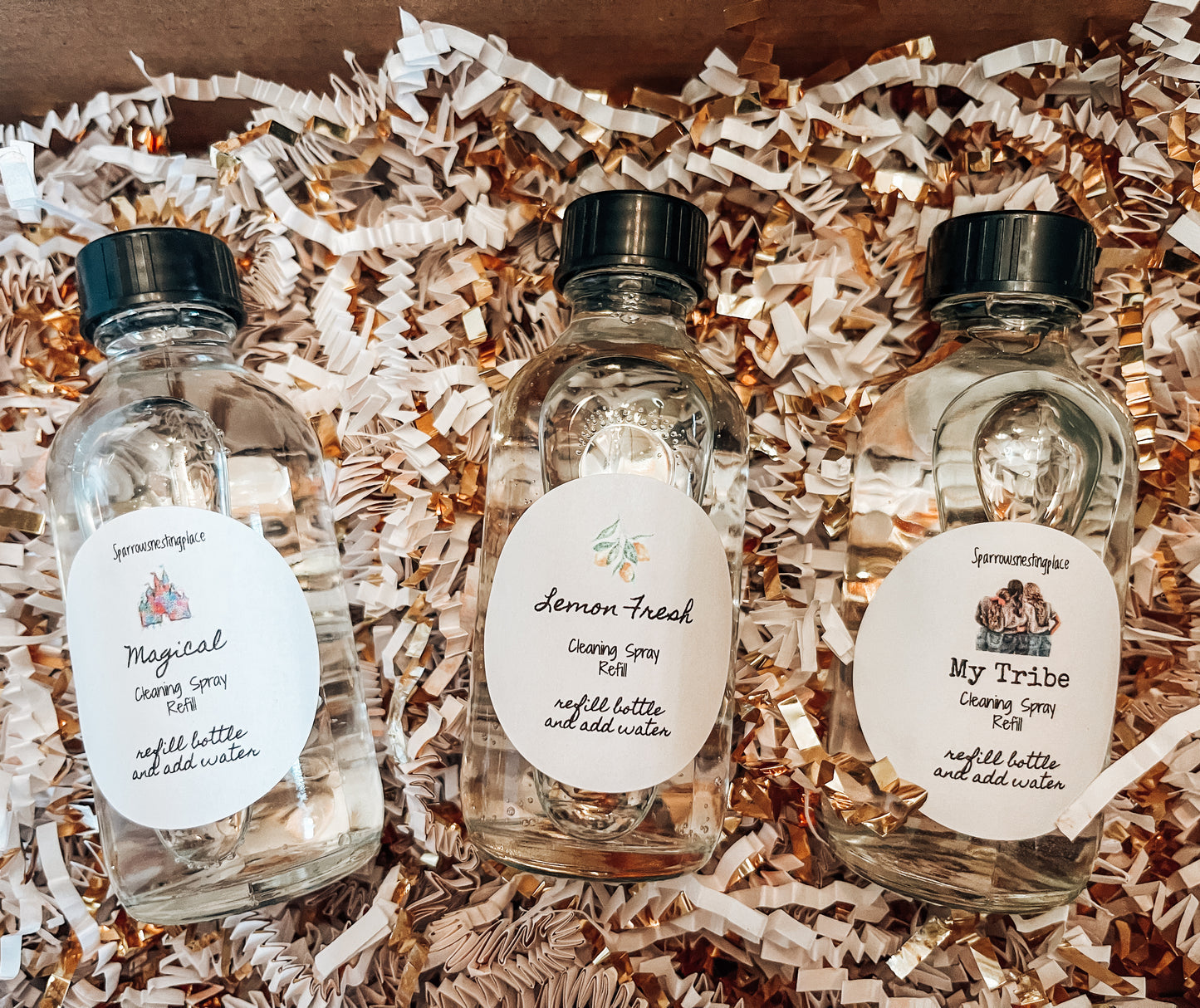 Non-Toxic Cleaning Spray | 3-Pack Refill Box