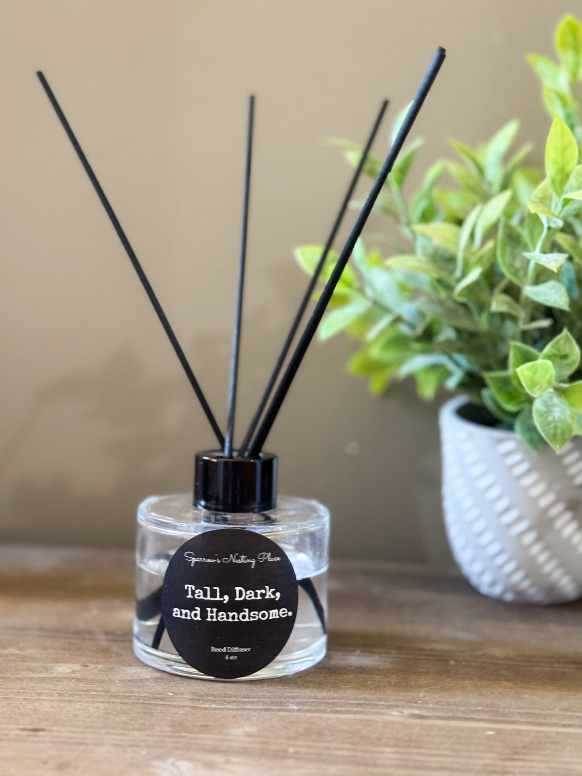 Tall Dark and Handsome Reed Diffuser