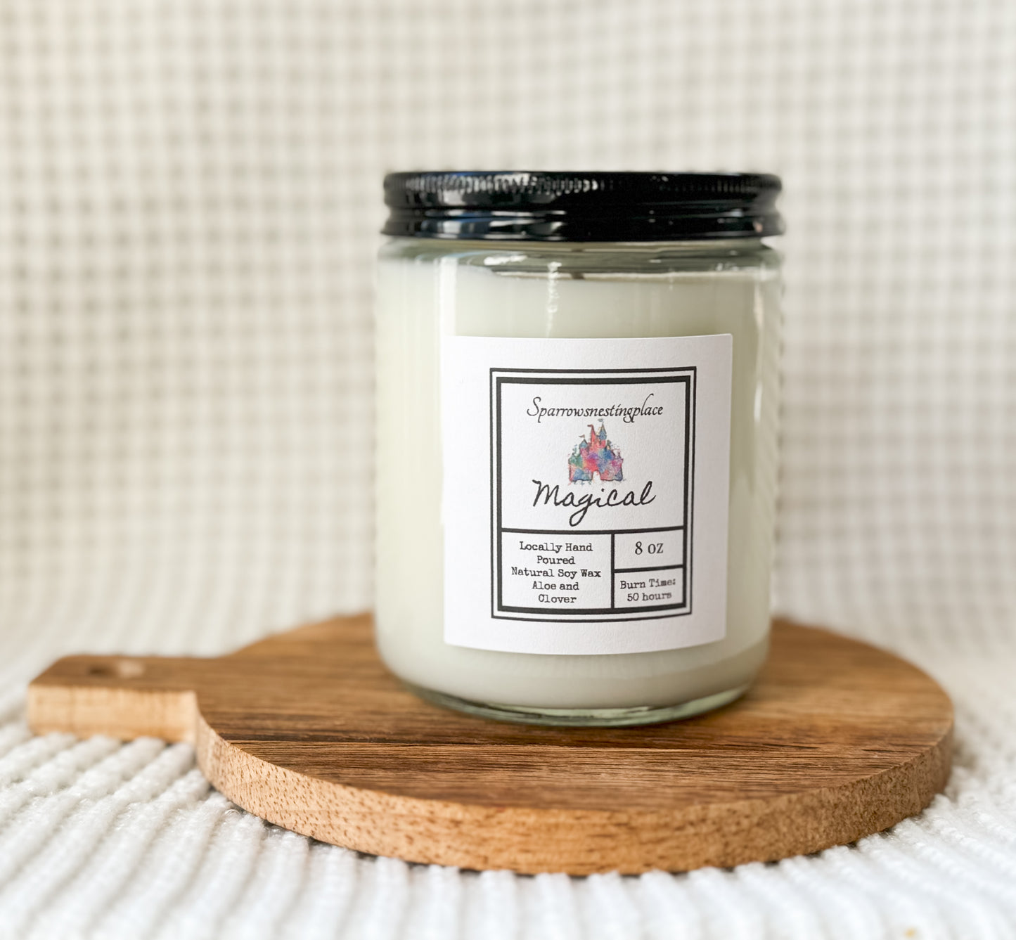 Natural Soy 8 Ounce Candles