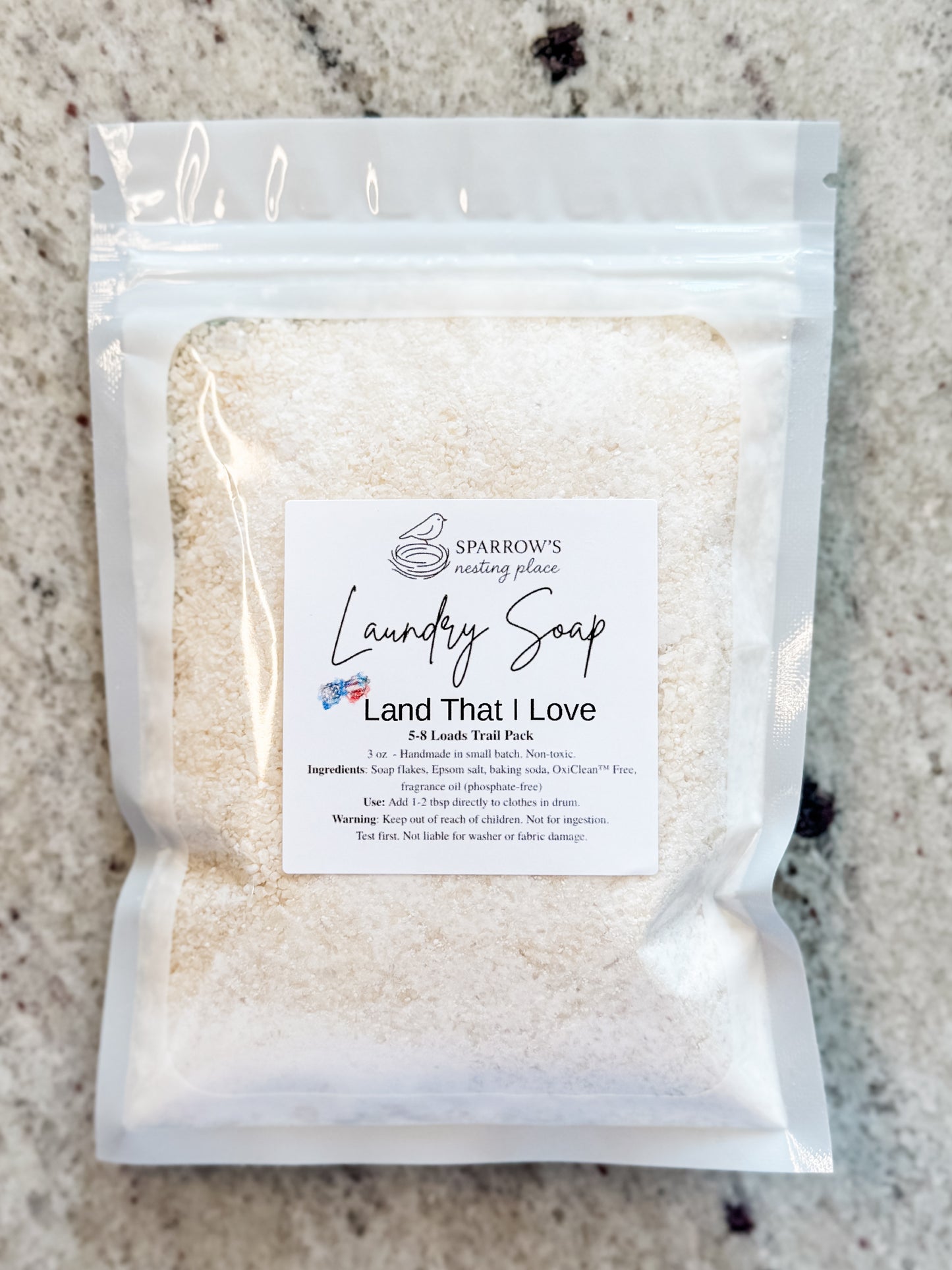 Sample-Size Laundry Soap – 5 Cozy Scents Options