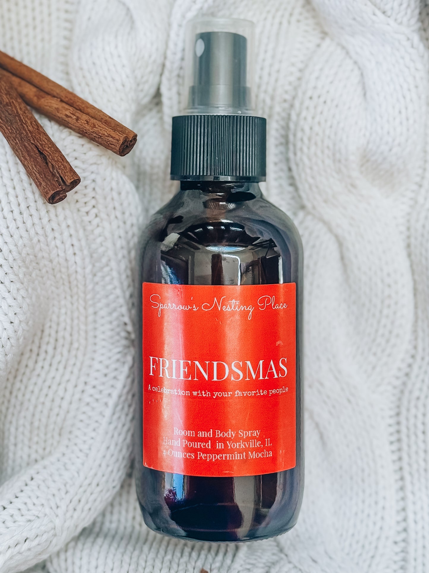 Christmas Room, Body, and Linen Sprays – 4 oz | Non-Toxic