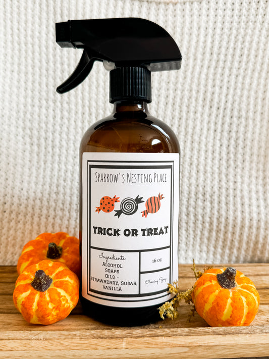 Spooky Cleaning Spray