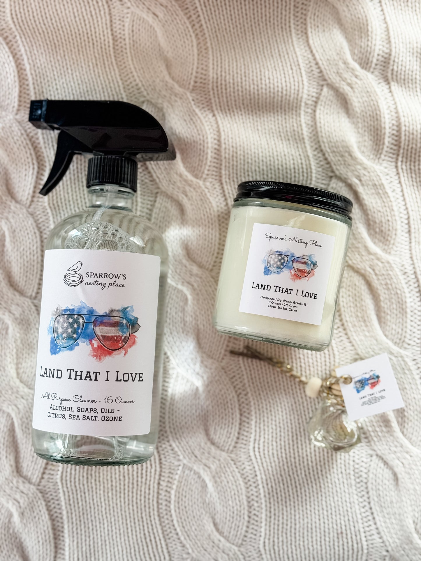 “Hello Summer” Starter Bundle: cleaner, candle, car diffuser