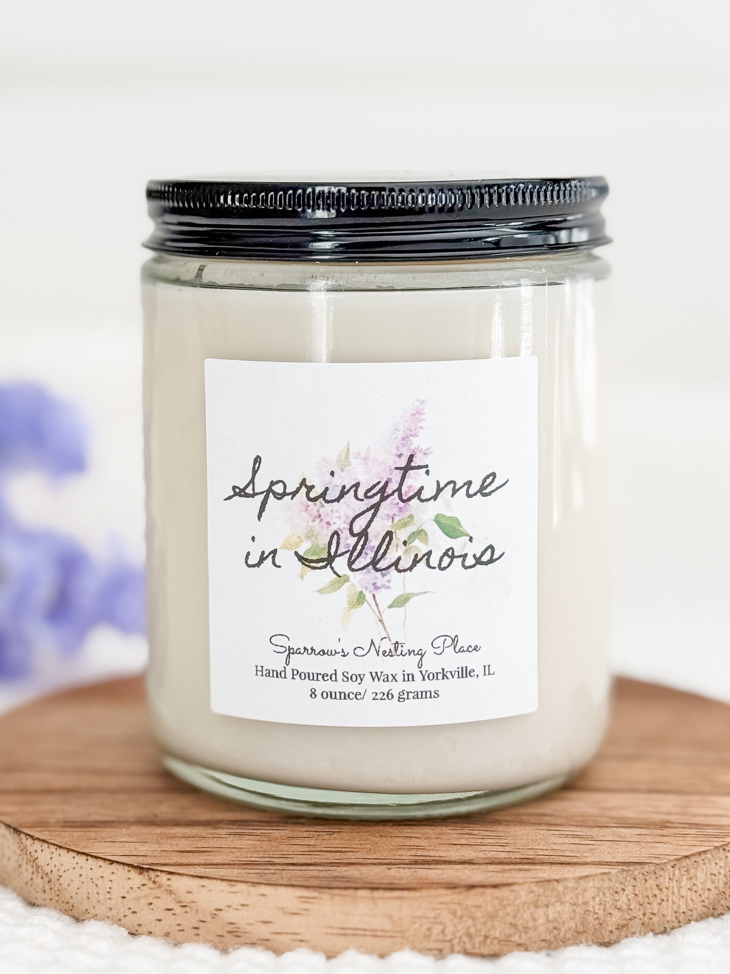 Springtime in Illinois Candle