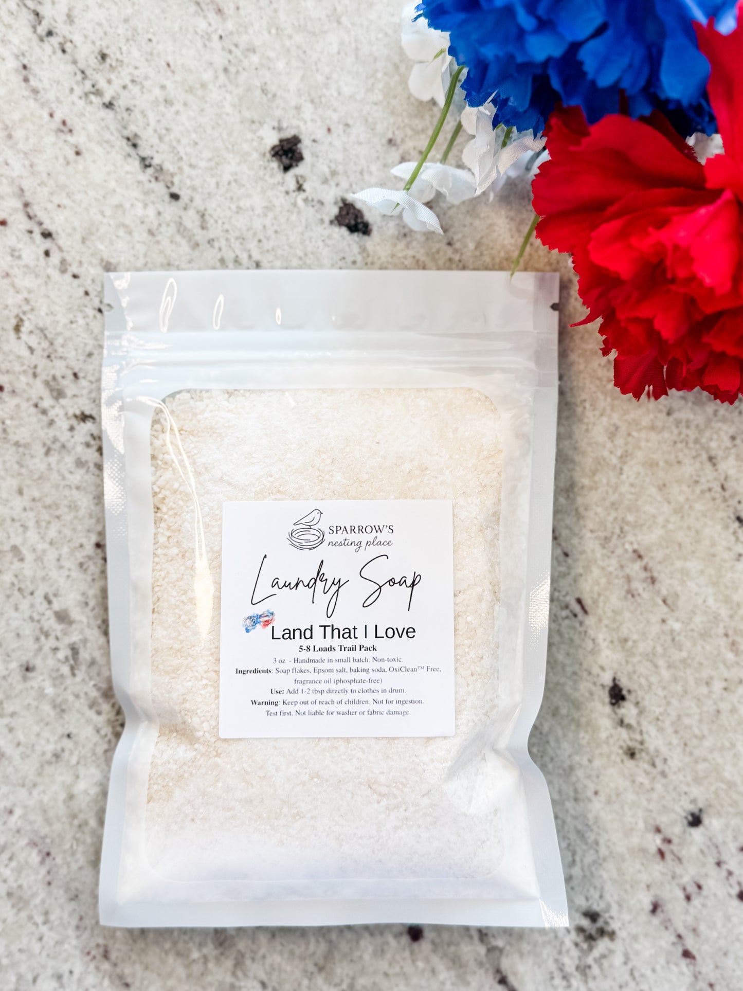 Sample-Size Laundry Soap – 5 Cozy Scents Options