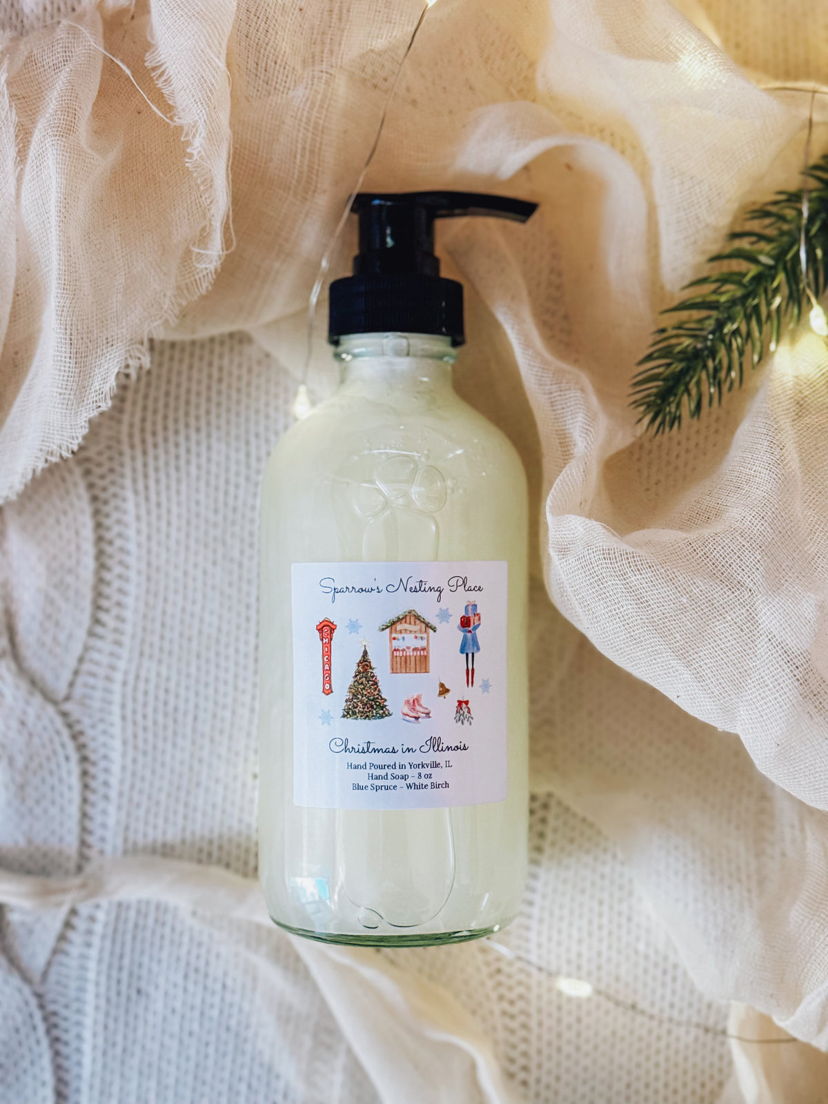 Christmas in Illinois Hand Soap