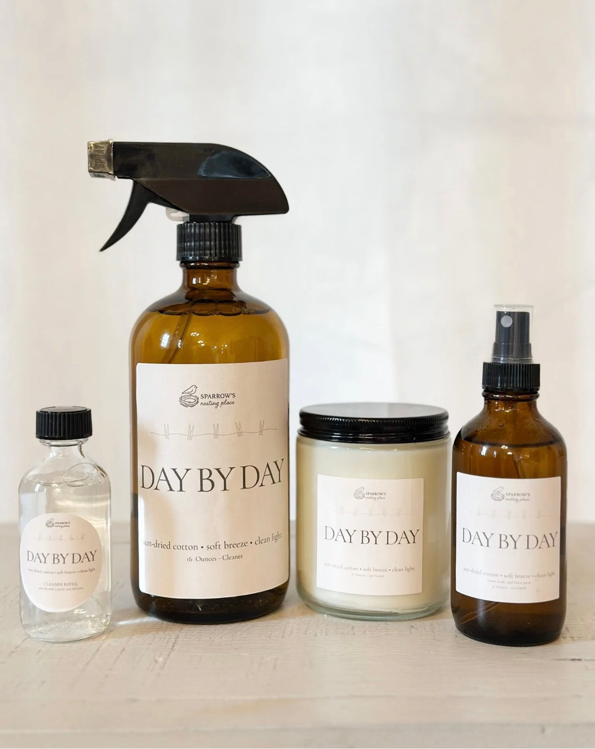 Spring Clean Bundle - Cleaner, Candle, Spray, Refill