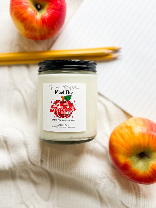 Meet the Teacher Candle