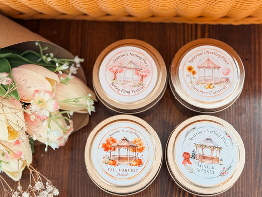 A Year at the Market: Four seasons. Four scents. One cozy home.