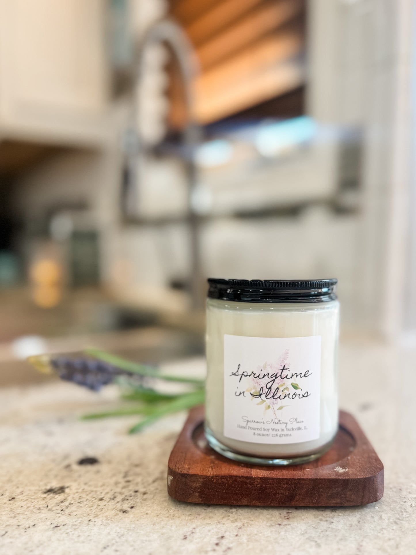 Spring Hand Poured Soy Candles