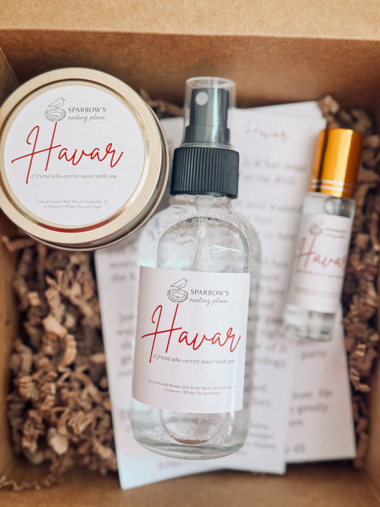 Havar Devotional Box — A Friend Who Carries Water With You