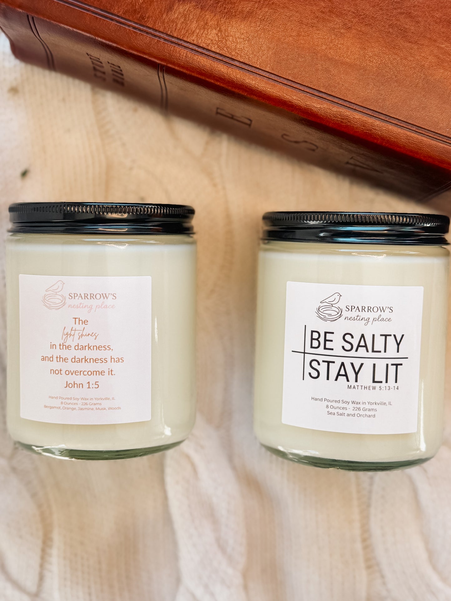 Be Salty / Stay Lit Candle