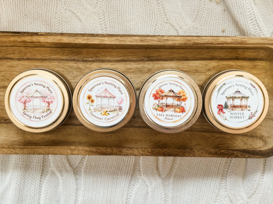 A Year at the Market: Four seasons. Four scents. One cozy home.