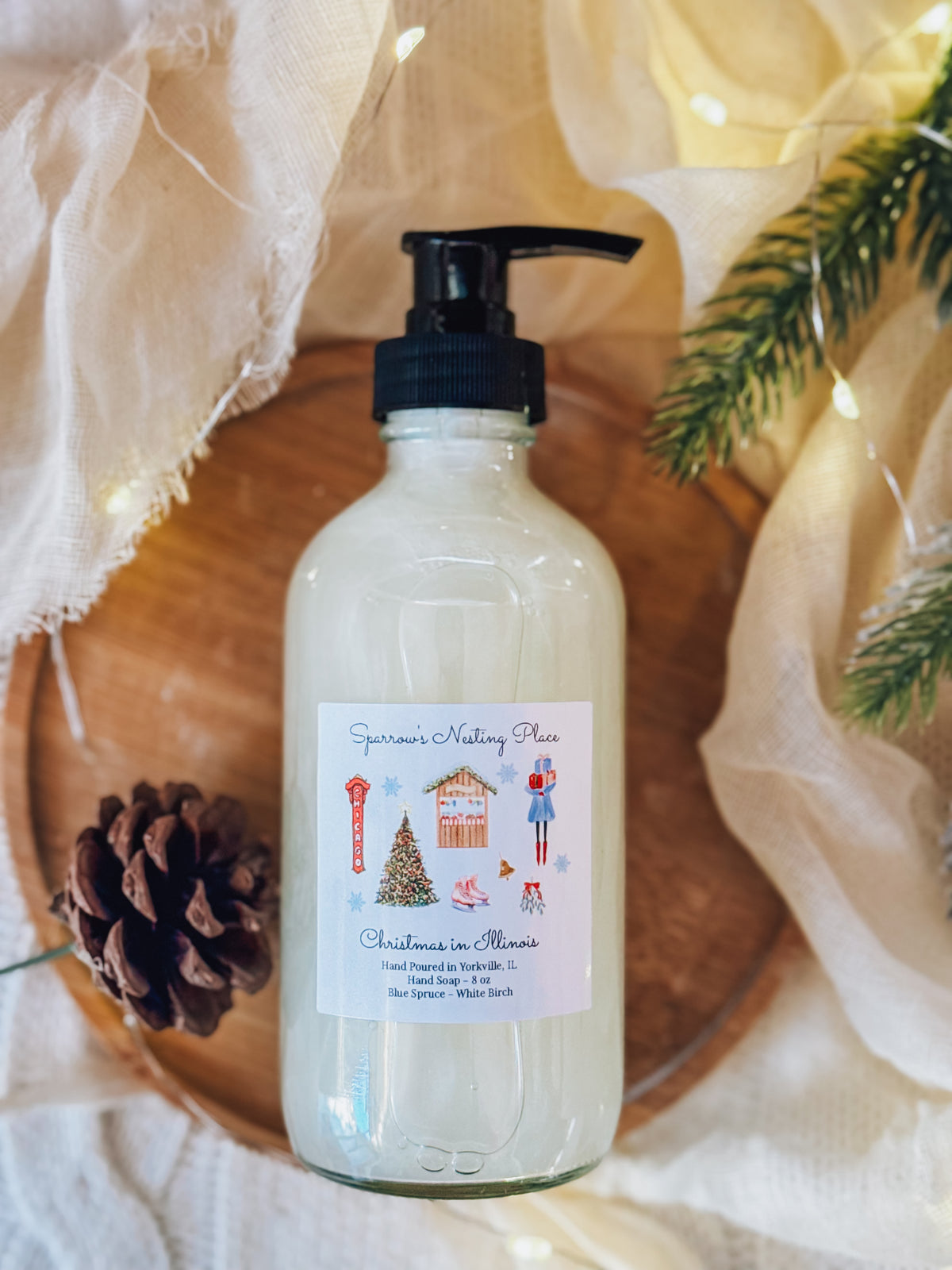 Christmas in Illinois Hand Soap