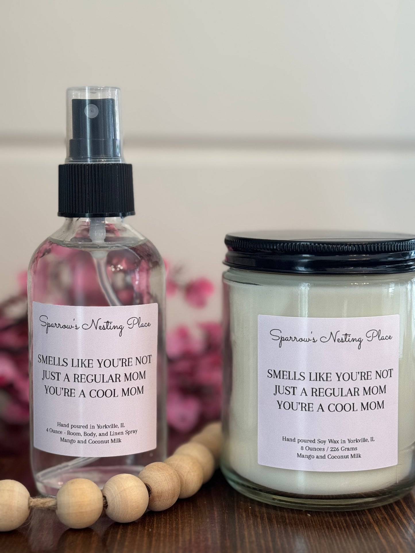 The Rest & Reset Mama Set - Candle and Spray