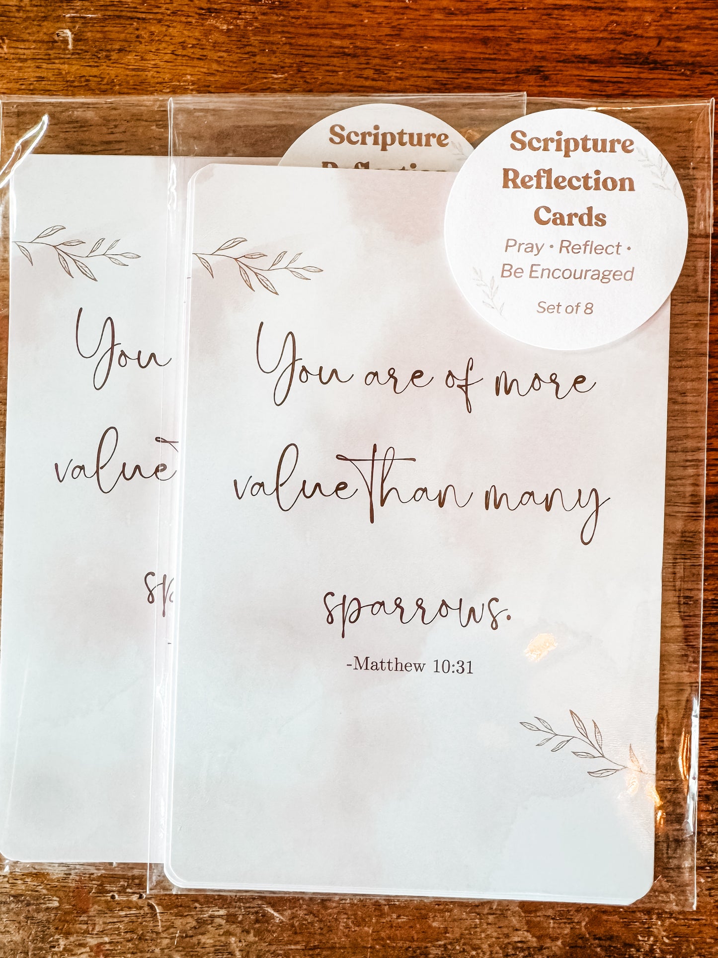 Scripture Reflection Cards – Set of 8