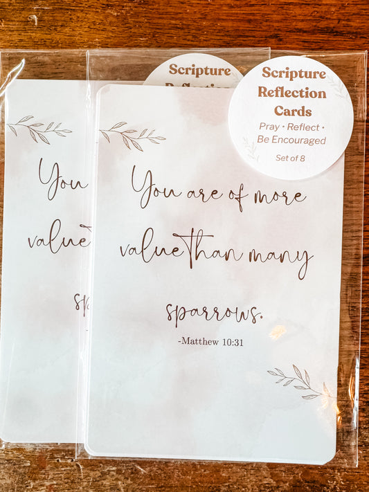 Scripture Reflection Cards – Set of 8