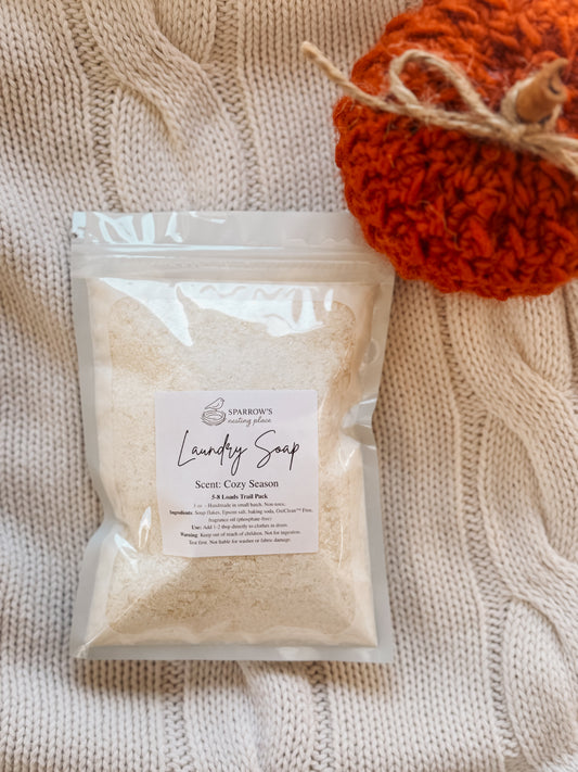 Sample-Size Laundry Soap – 4 Cozy Scents