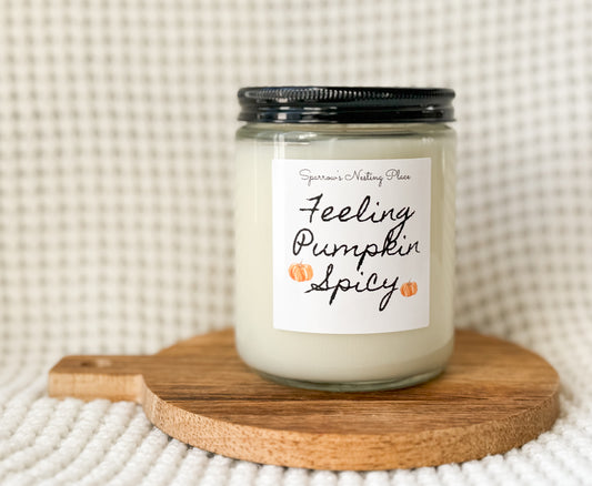 Feeling Pumpkin Spicy Candle | 8oz