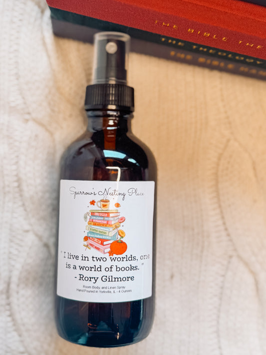 Rory’s Two Worlds: Limited Edition 4 Ounce Room, Body, and Linen Spray
