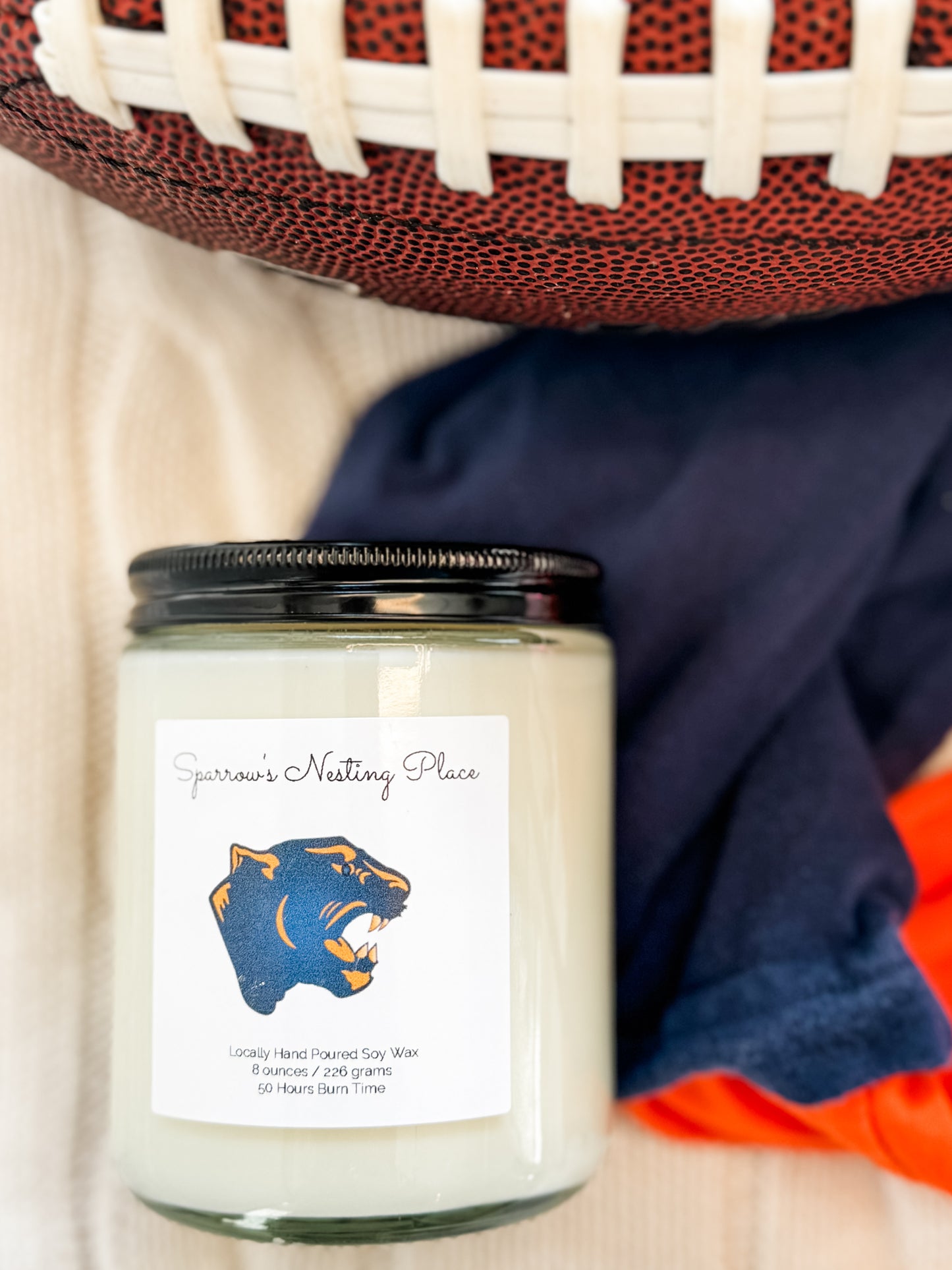 School Spirit Collection- 8 Ounce Soy Candles