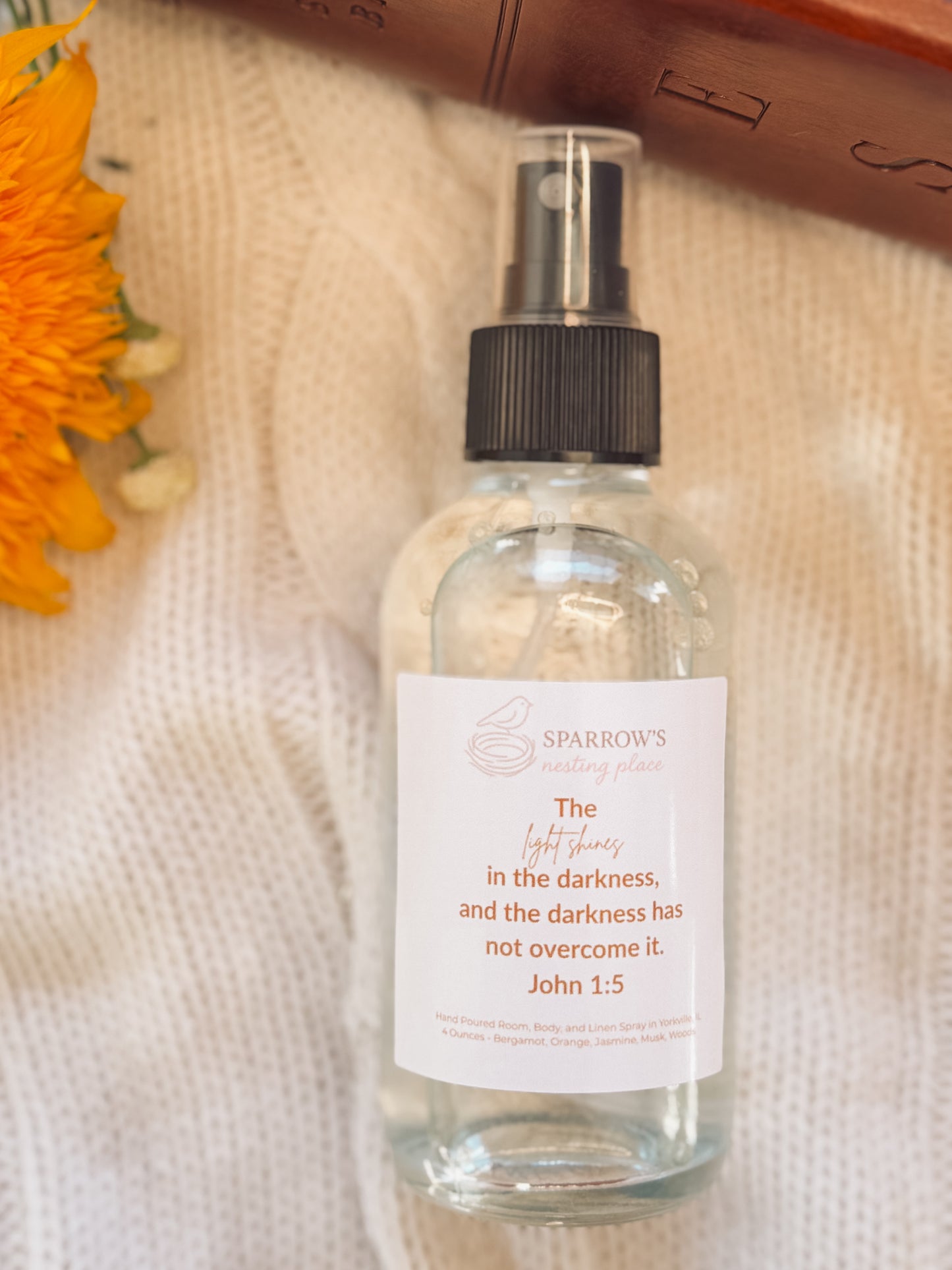 The Light Shines Room, Body & Linen Spray