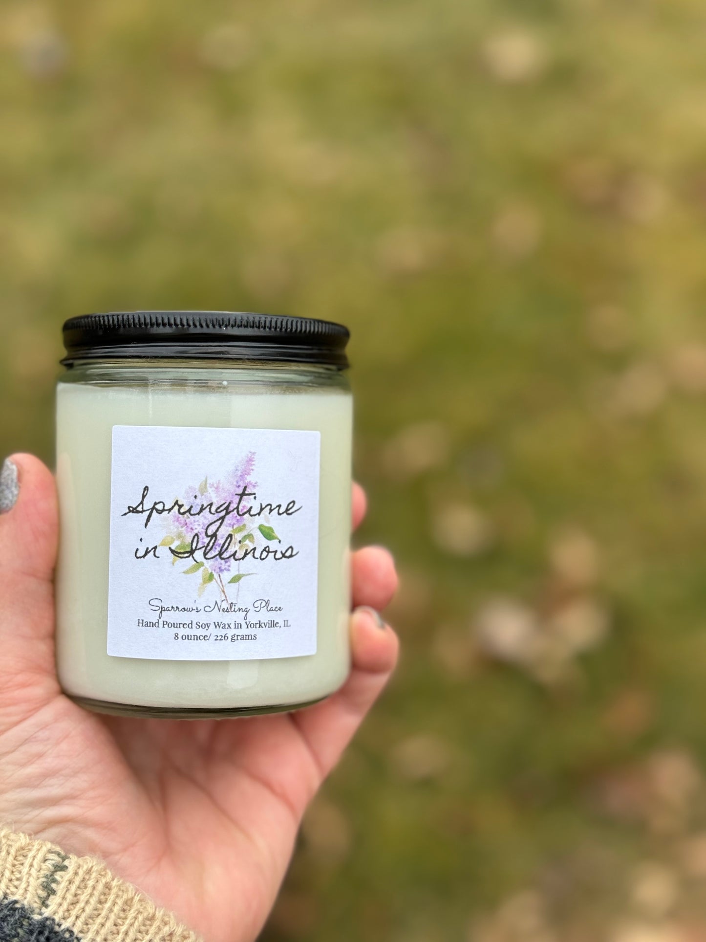 Springtime in Illinois Candle