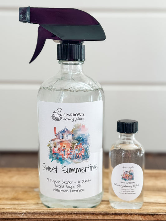 Simple Swaps Cleaner Set | Non-Toxic Home Care + Refill